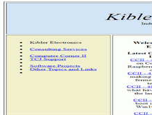 Tablet Screenshot of kiblerelectronics.com